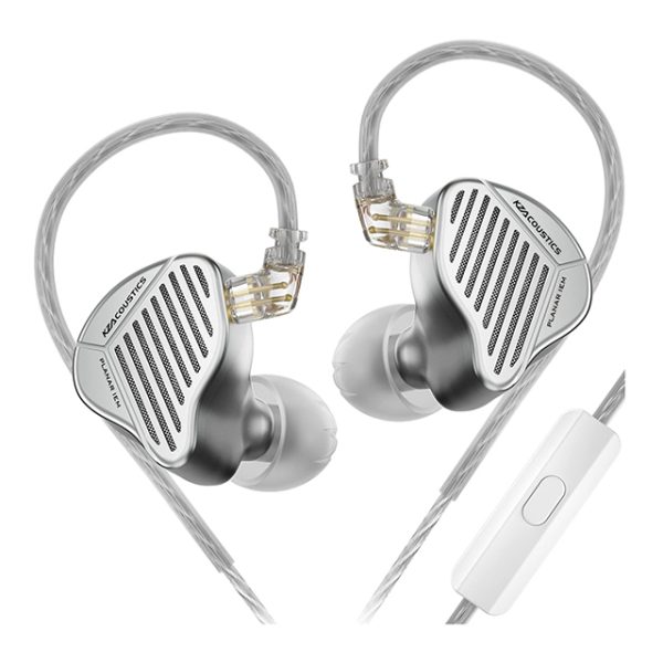 Навушники KZ PR1 HiFi з мікрофоном silver купити Україна