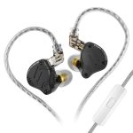 Навушники KZ ZS10 Pro X з мікрофоном black купити Україна