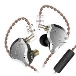 Навушники KZ ZS10 Pro з мікрофоном black купити Україна