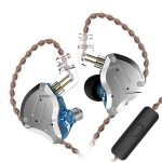 Навушники KZ ZS10 Pro з мікрофоном blue купити Україна